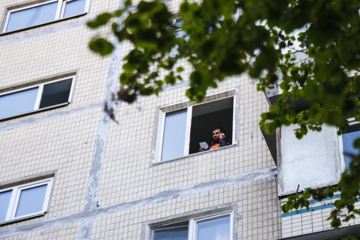 Падение произошло с высоты 6 этажа