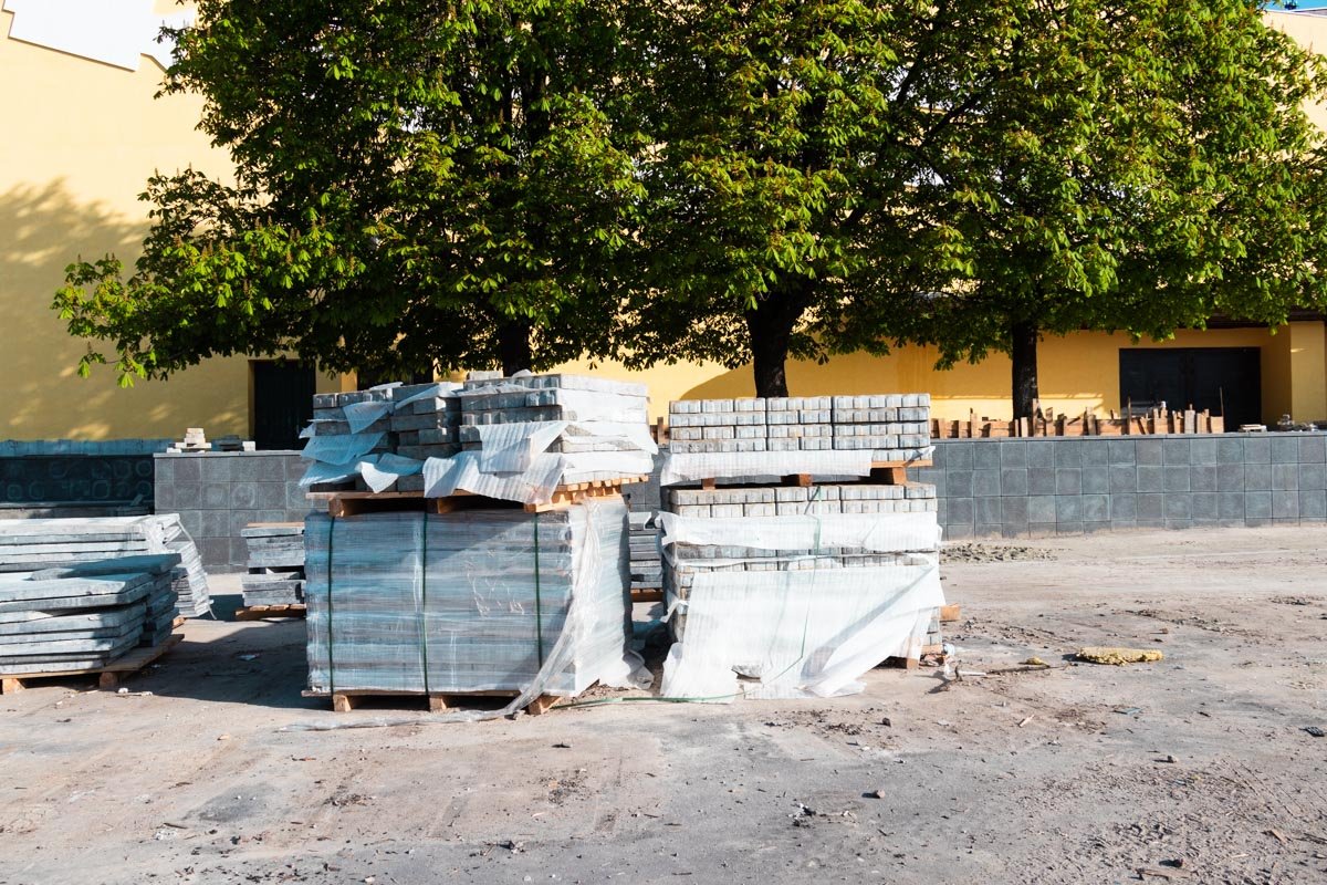 Там появится новая плитка Там появится новая плитка