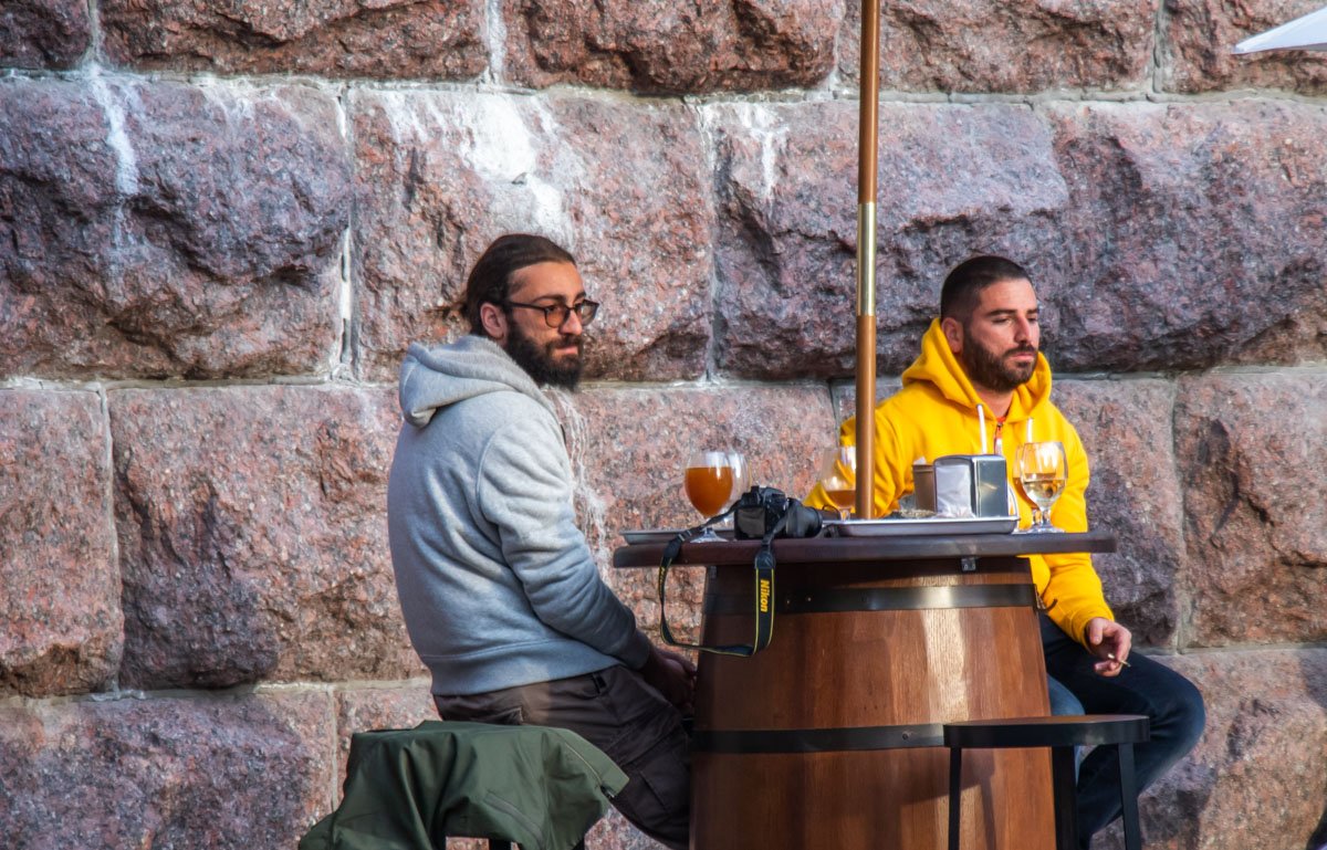 Столица наполнена туристам