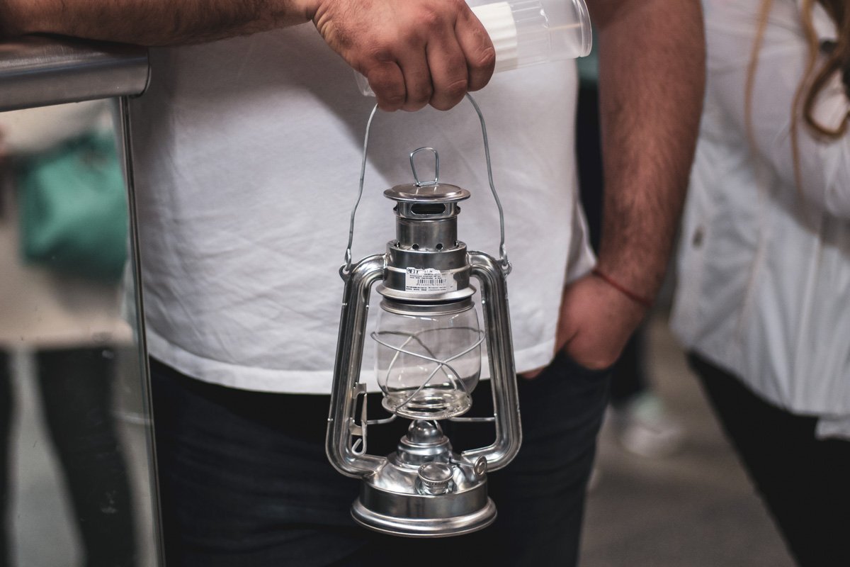 Оттуда Священный огонь отправили во Владимирский и Михайловский соборы