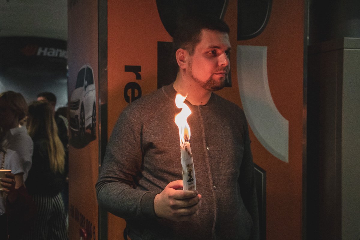 Все верующие здесь стали первыми очевидцами его появления в Украине