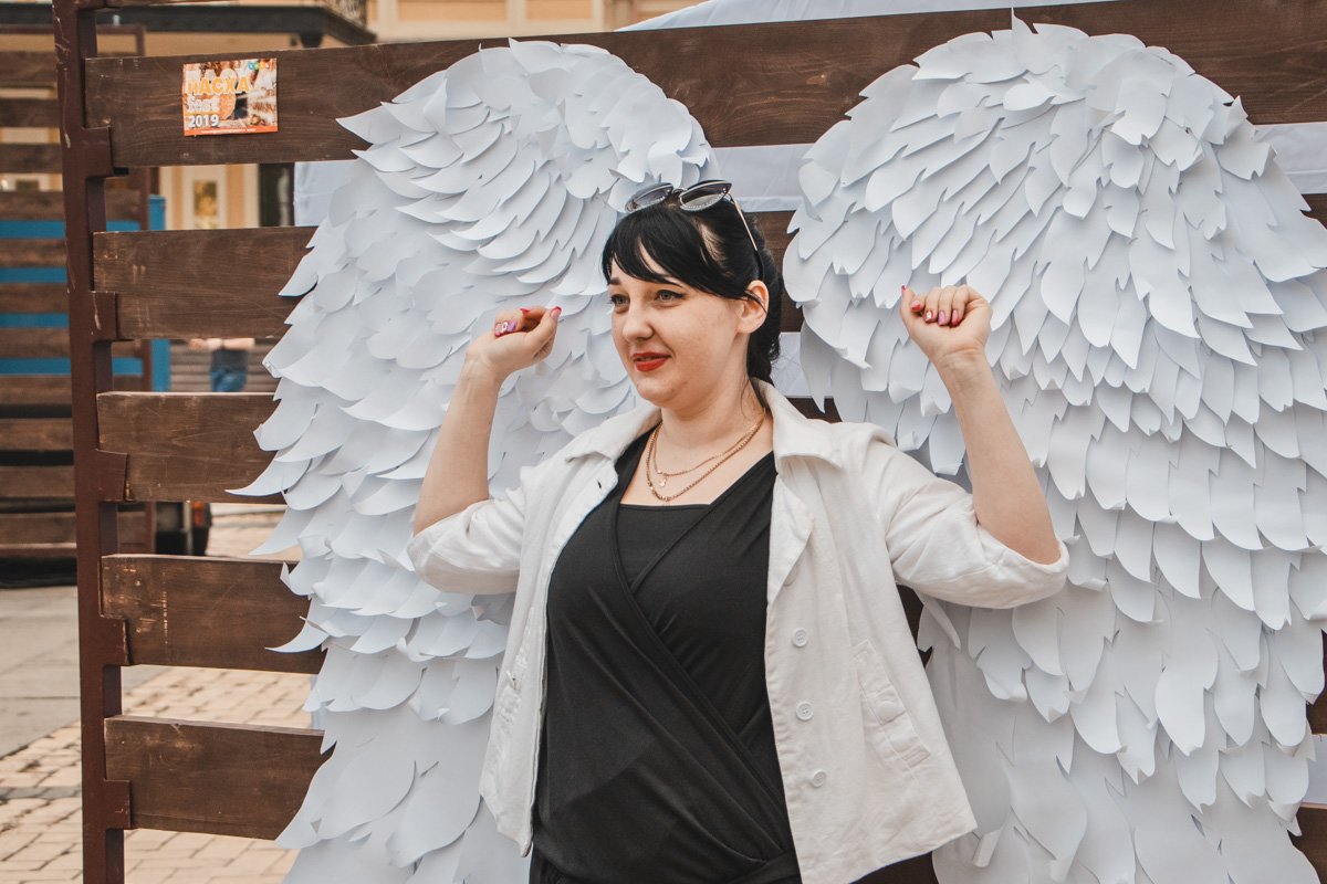 Почувствовать себя ангелом