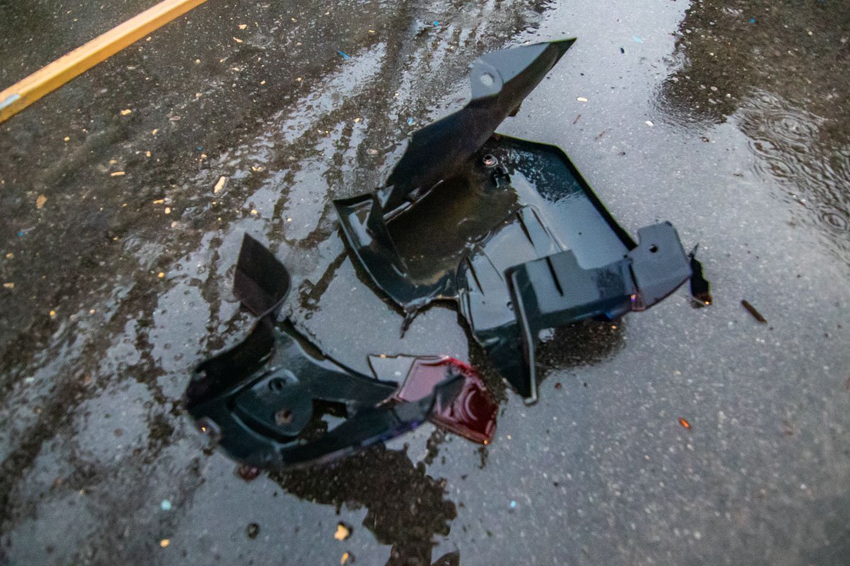 К счастью, водитель не пострадал К счастью, водитель не пострадал