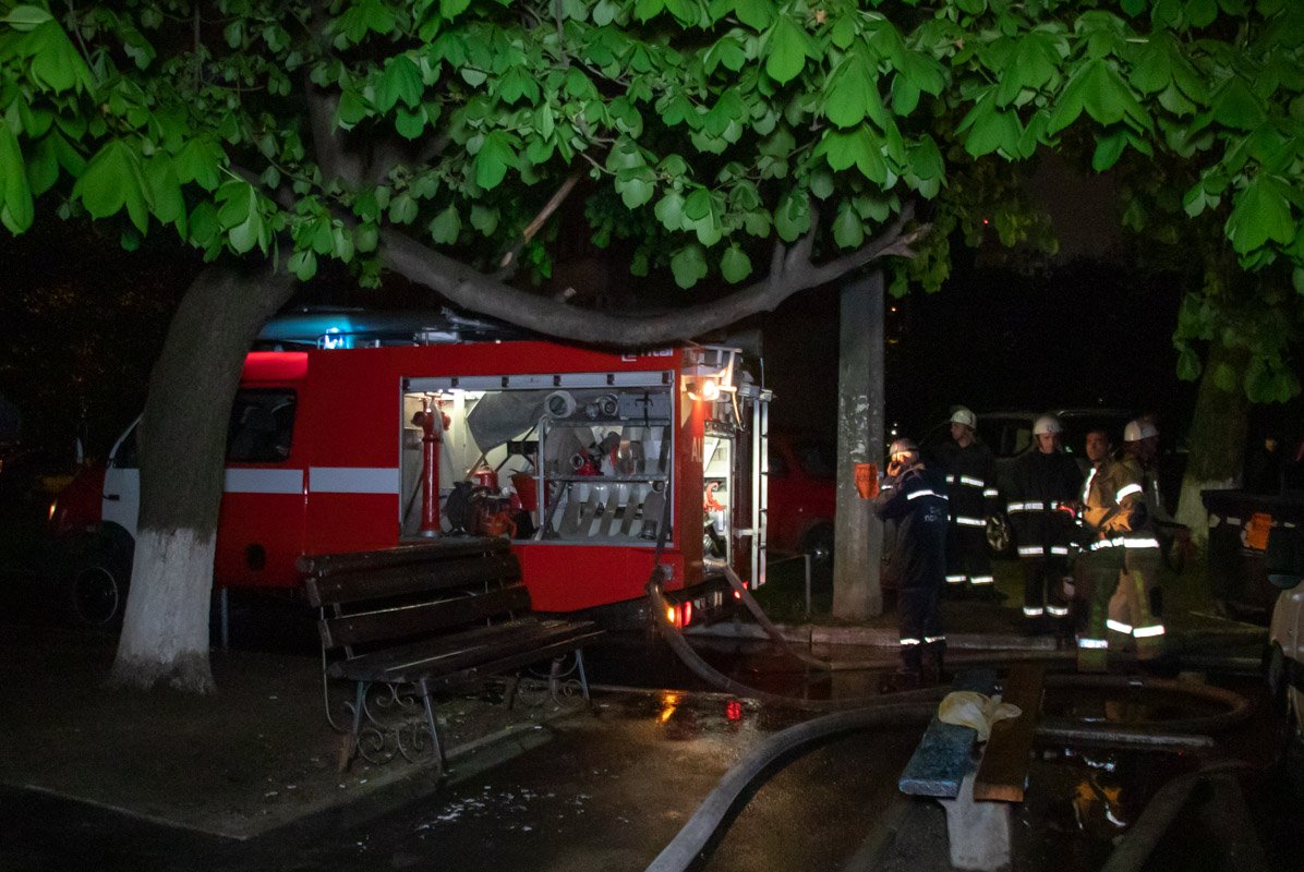 В ночь на 30 апреля по адресу улица Маршала Якубовского, 7 произошел пожар