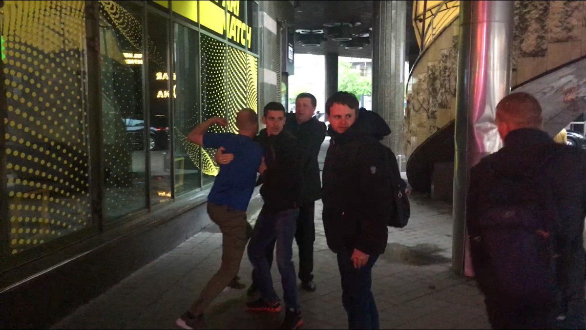 В центре Киева произошла драка В центре Киева произошла драка