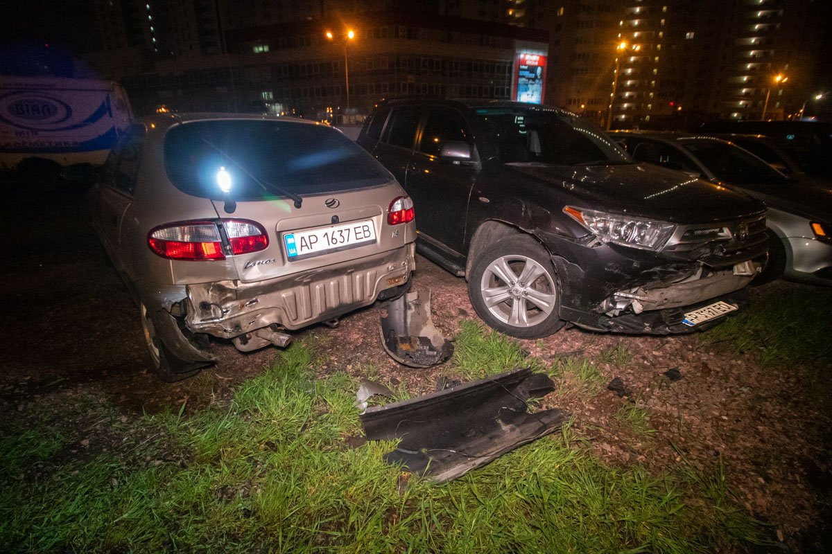 Автомобили получили повреждения различной тяжести