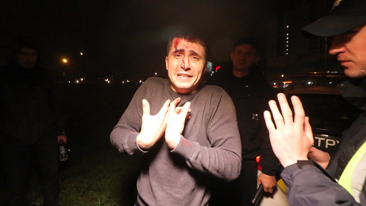 Он отрицал, что находился за рулем машины и отказался от прохождения теста