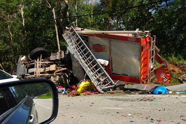 В Малайзии обезьяны напали на пожарную машину и спровоцировали ДТП В Малайзии обезьяны напали на пожарную машину и спровоцировали ДТП