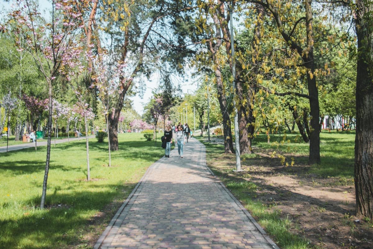 Отличное место для весенней прогулки