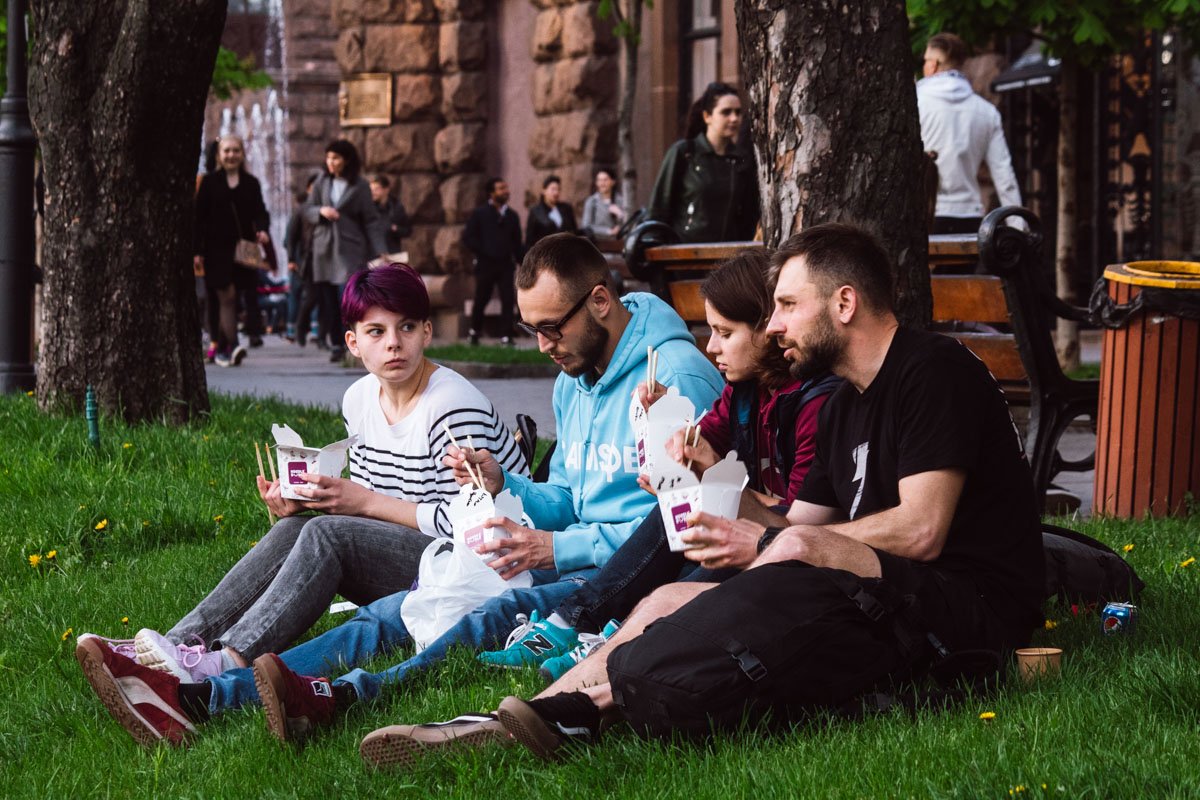 Прогулка прогулкой, а обед по расписанию Прогулка прогулкой, а обед по расписанию