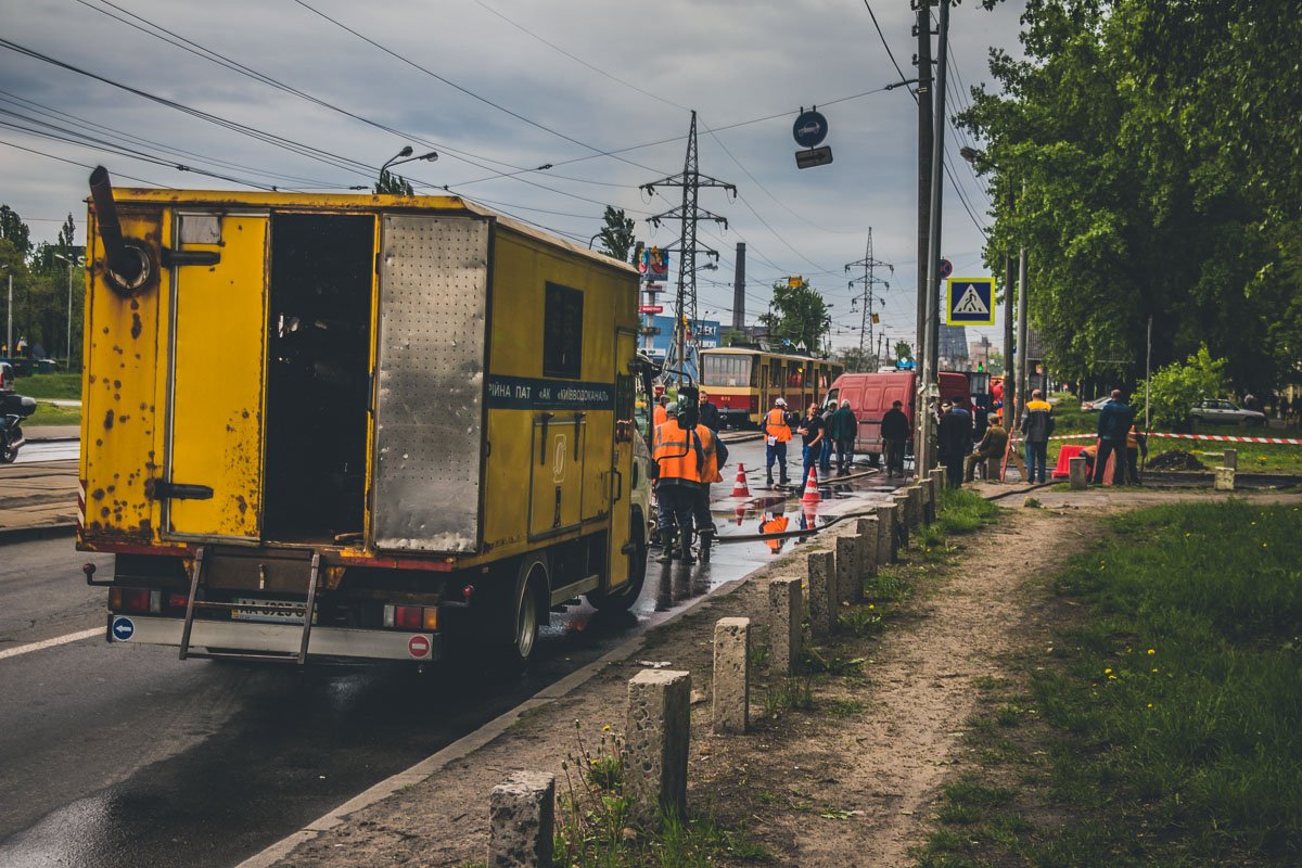 Авария произошла около 8:30 Авария произошла около 8:30
