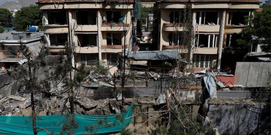 В Кабуле в результате атаки террористической группировки Талибан погибли девять человек В Кабуле в результате атаки террористической группировки Талибан погибли девять человек