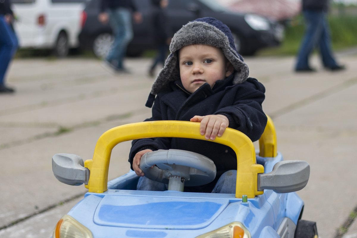 Когда приехал на своей тачке