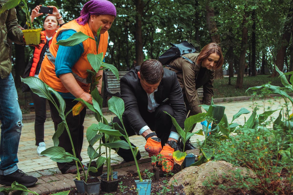 Акция проходила в поддержку граждан Украины, которые являются заложниками Кремля