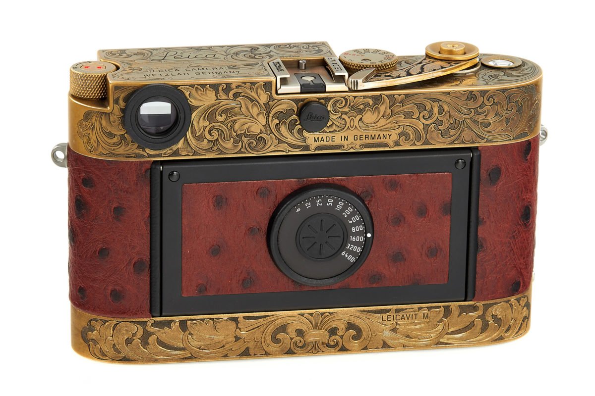 Leica MP «John Botte» сзади Leica MP «John Botte» сзади