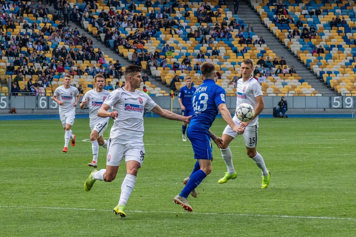 Назарий действовал активно, однако не реализовал два выхода один на один