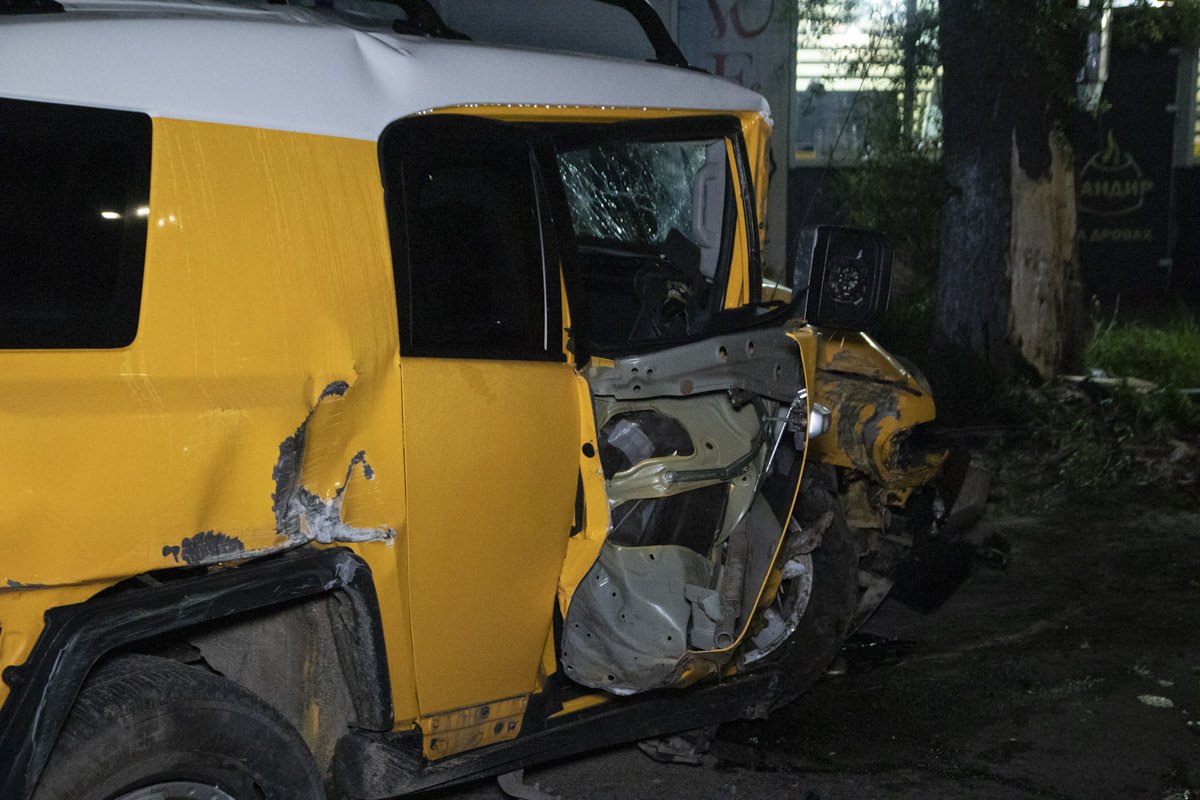 К счастью, в автомобиле не было пассажиров 