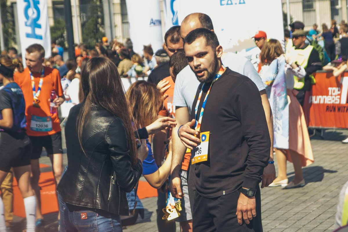 На финише все пытались отдышаться На финише все пытались отдышаться