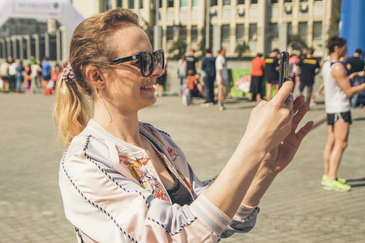 А те, кто не бежал были в этот день в роли фотографов А те, кто не бежал были в этот день в роли фотографов