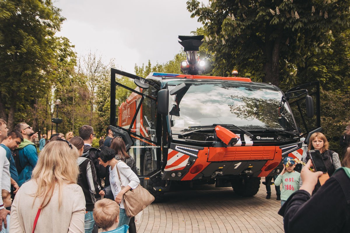 Такую пожарную машину видели не все