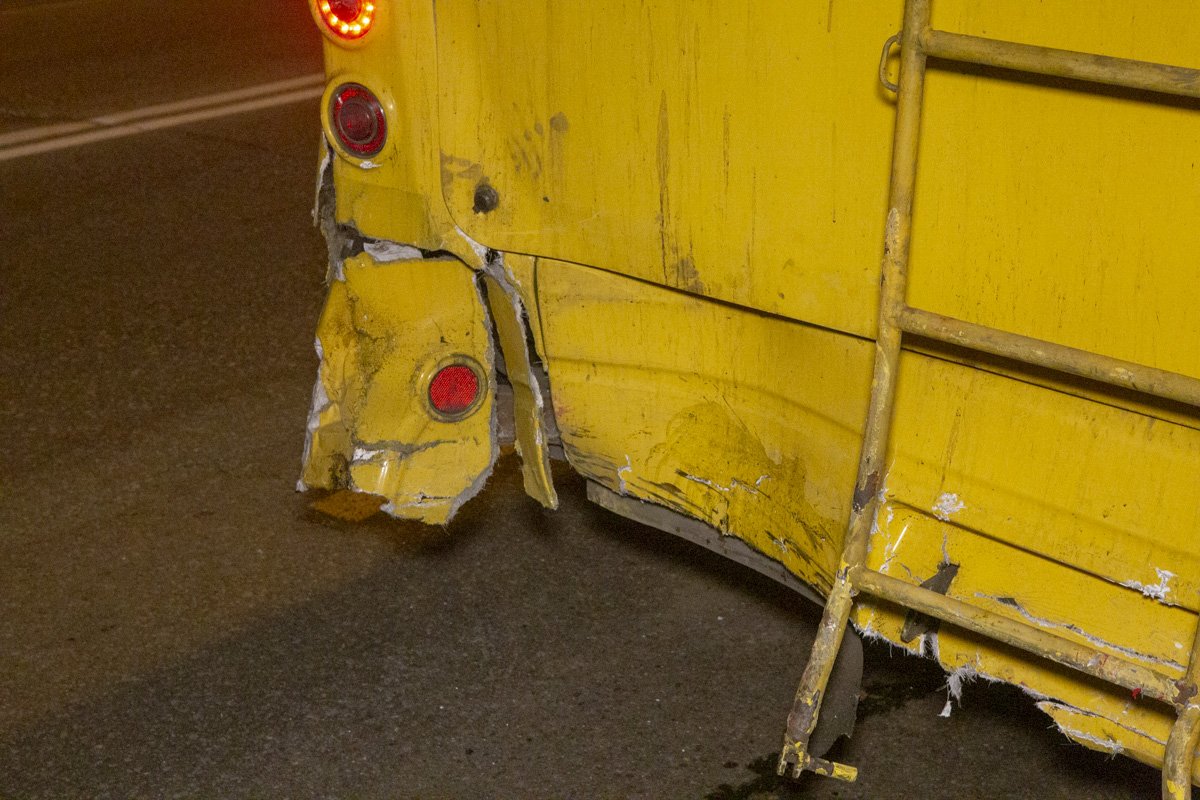 Пассажиры троллейбуса также не травмировались 