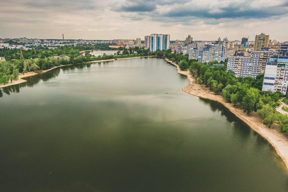 За живописный вид в парке будут два озера - Кирилловское и Иорданское