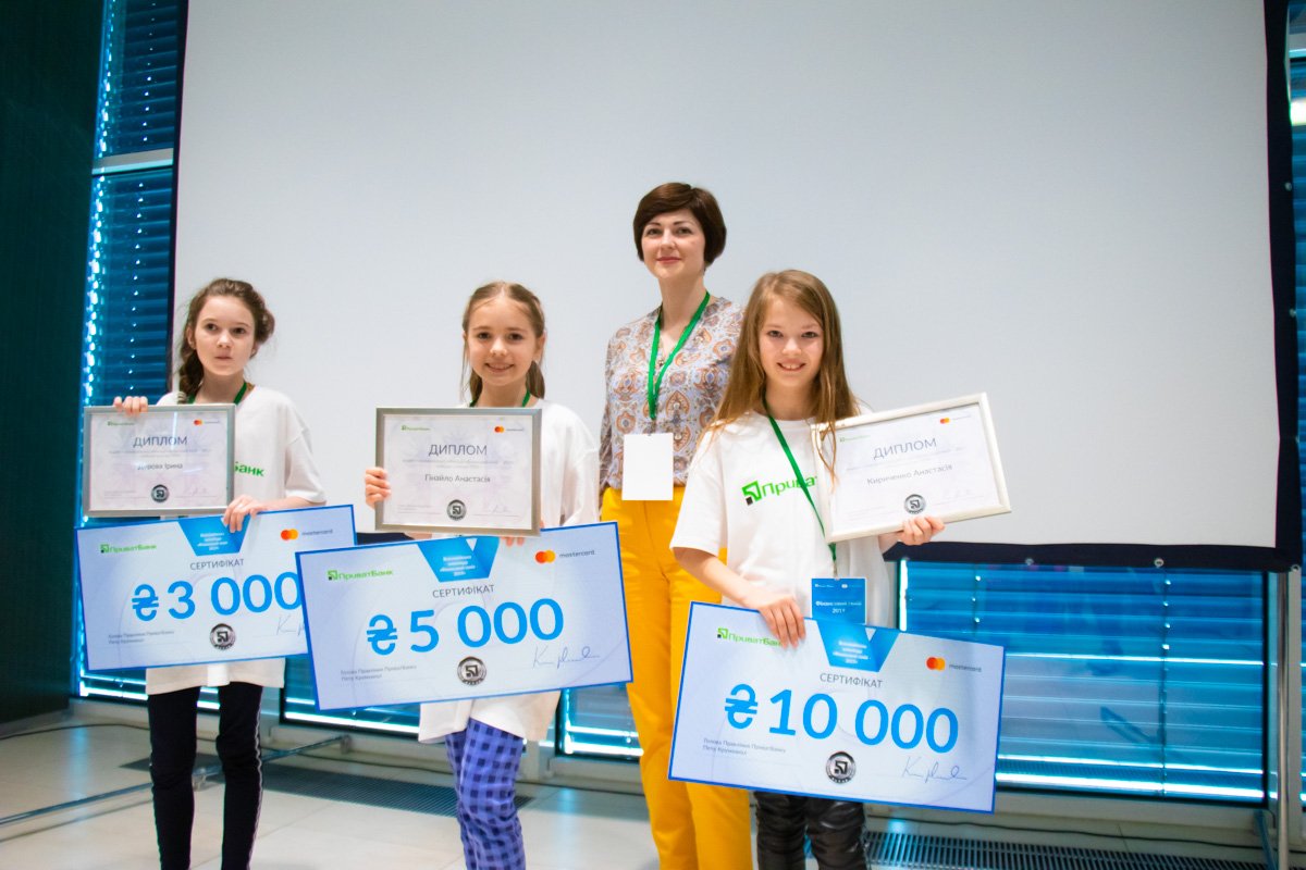 Победители младшей возрастной группы