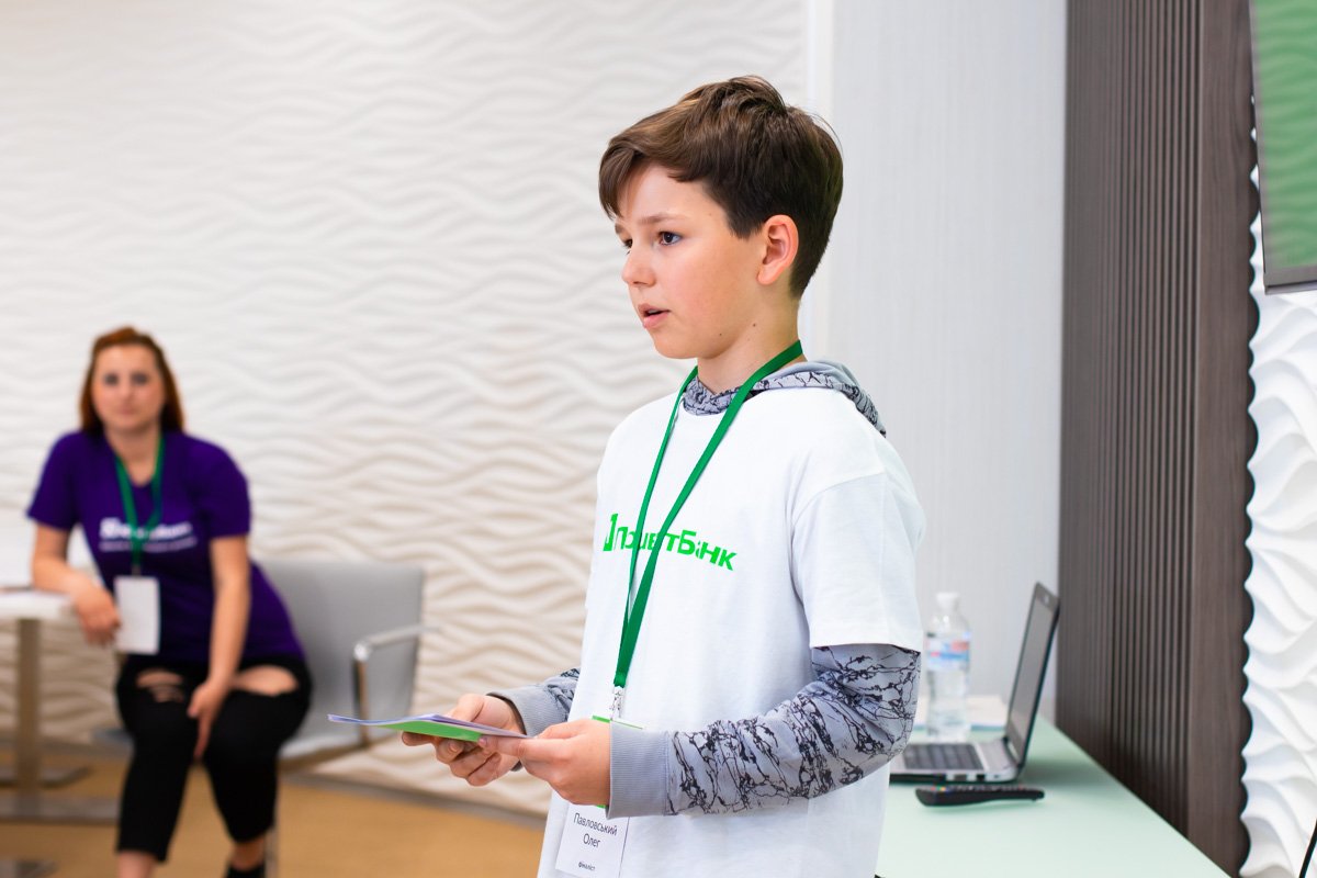 Второй частью олимпиады была презентация собственных проектов