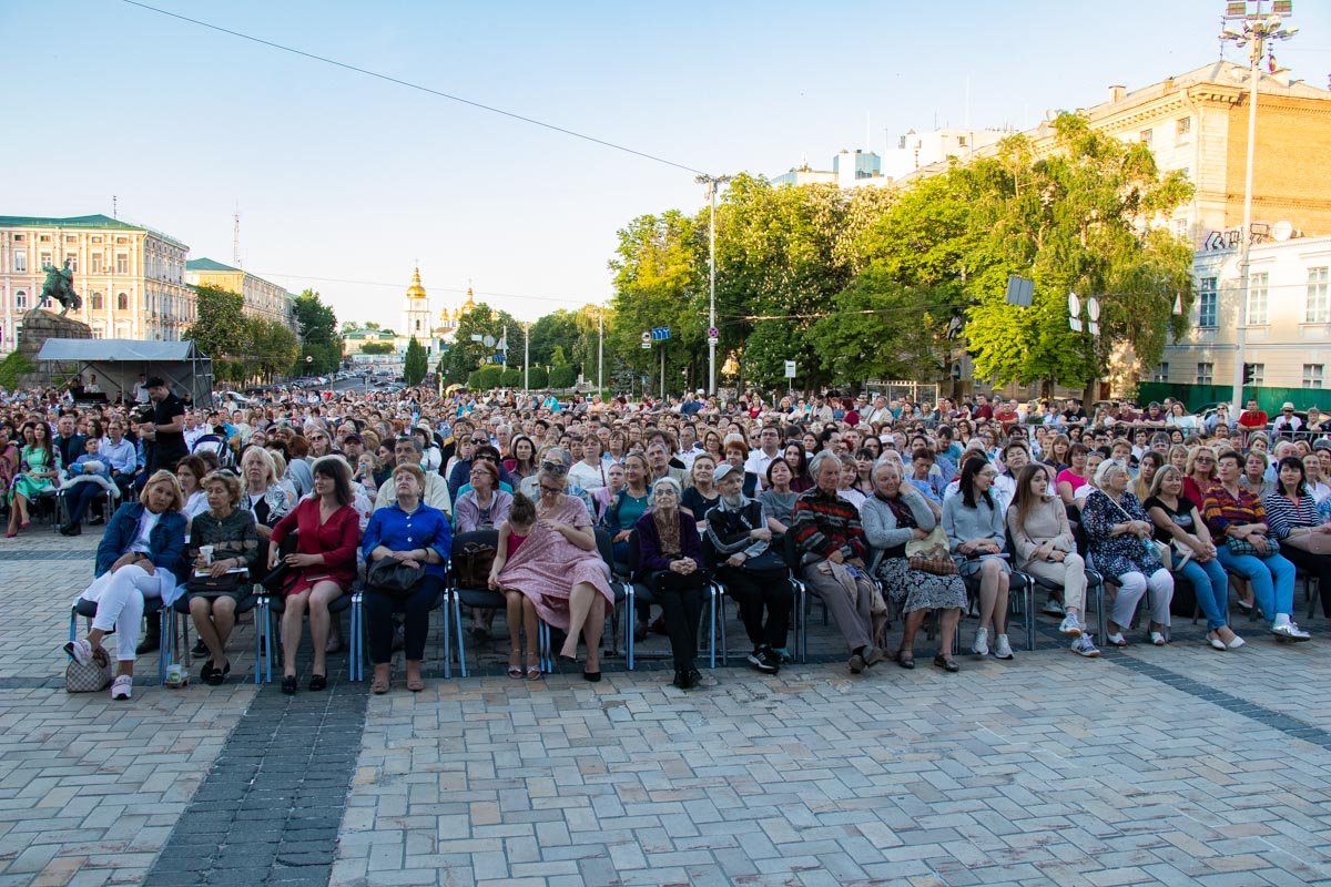 На Софийской площади прошел концерт в честь Дня Европы 