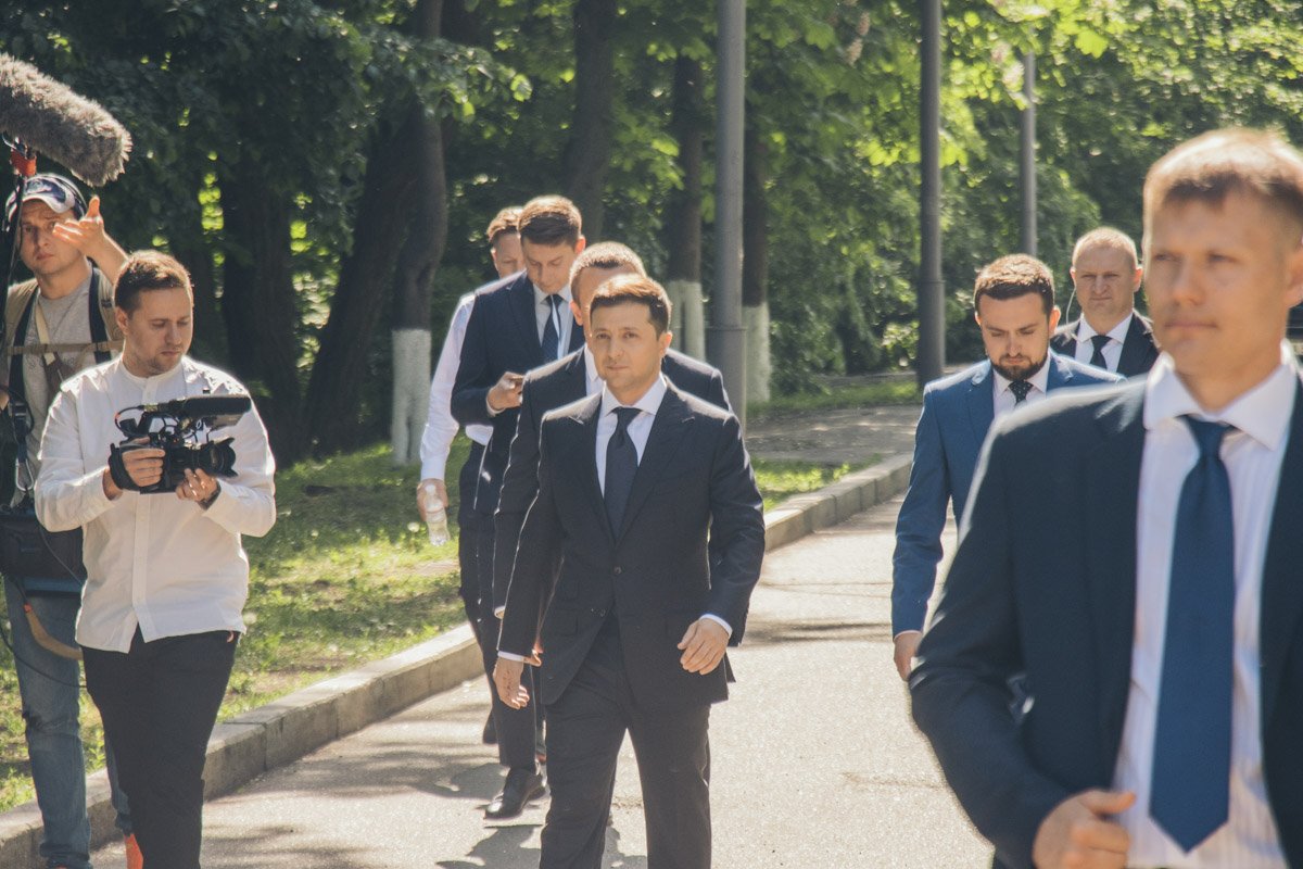 Люди встретили Зеленского очень тепло 