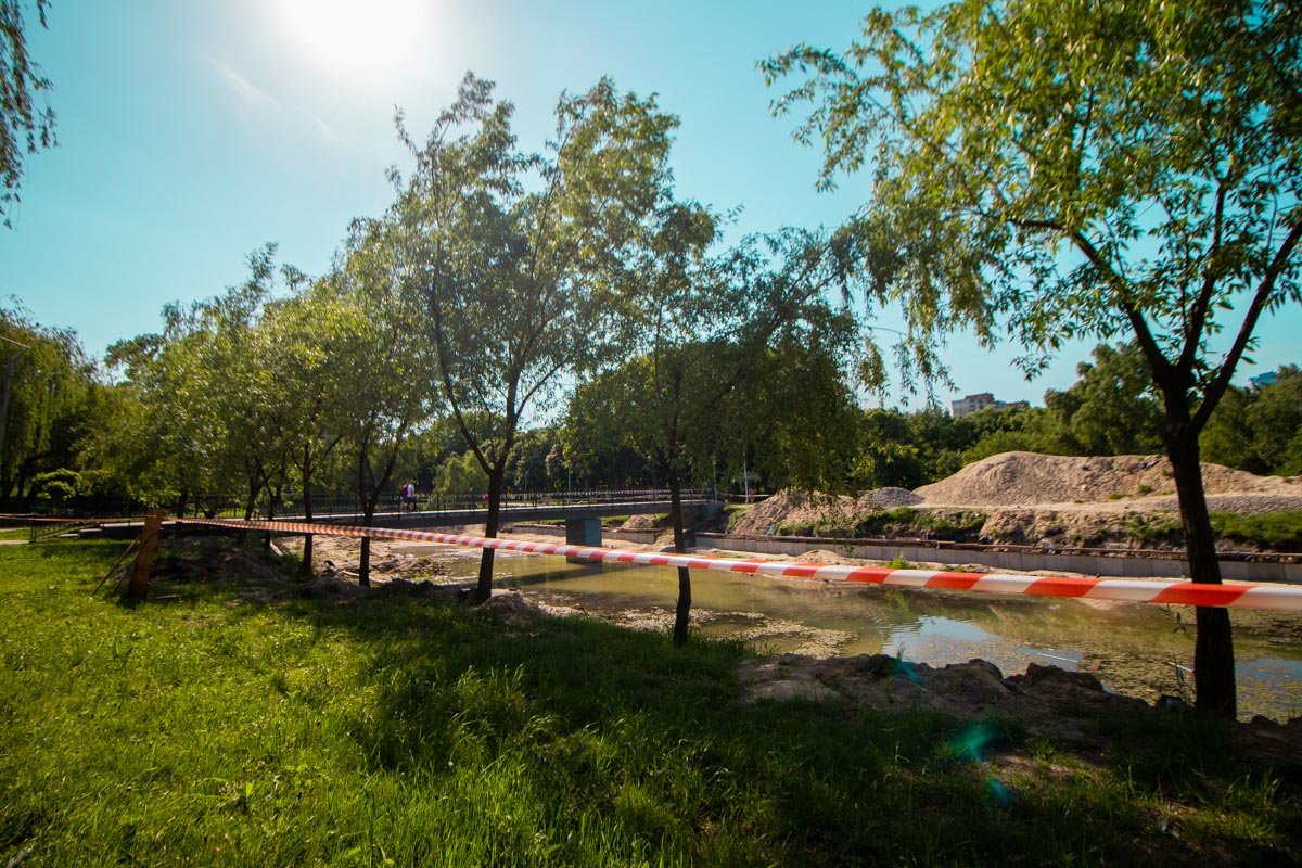 Ход возобновленных работ проверил председатель Соломенского района Игорь Довбань