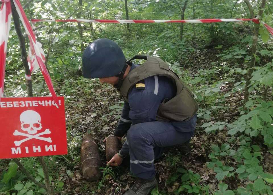 Под Киевом в Белой Церкви нашли боеприпасы времен войны Под Киевом в Белой Церкви нашли боеприпасы времен войны