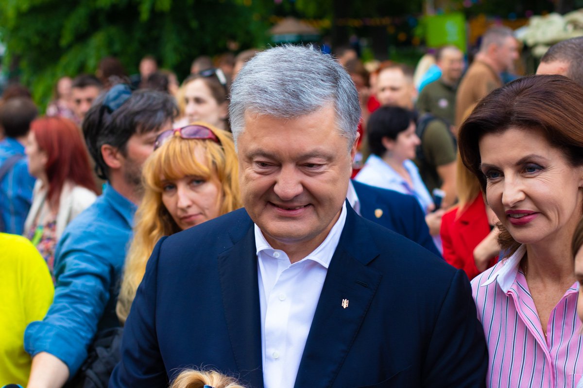 По традиции, фестиваль посетил Петр Порошенко с супругой Мариной 