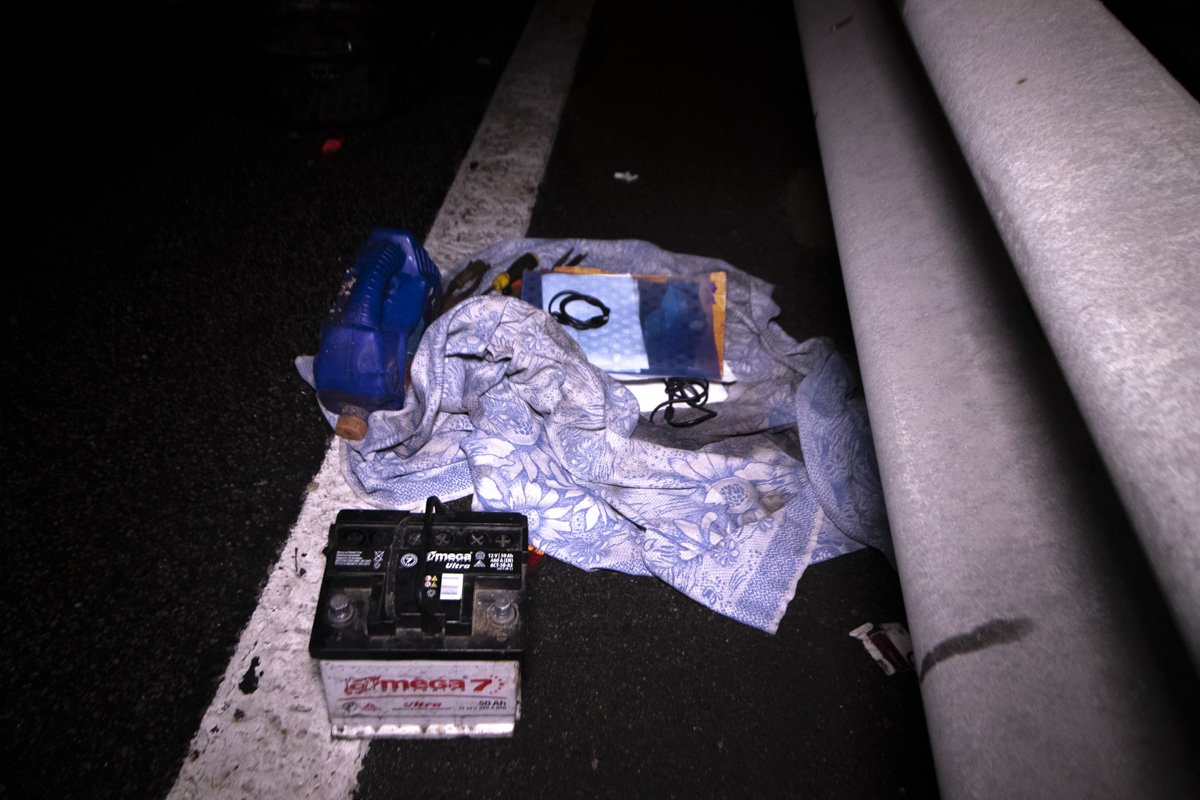 Мужчина за рулем Lexus скрылся с места происшествия Мужчина за рулем Lexus скрылся с места происшествия