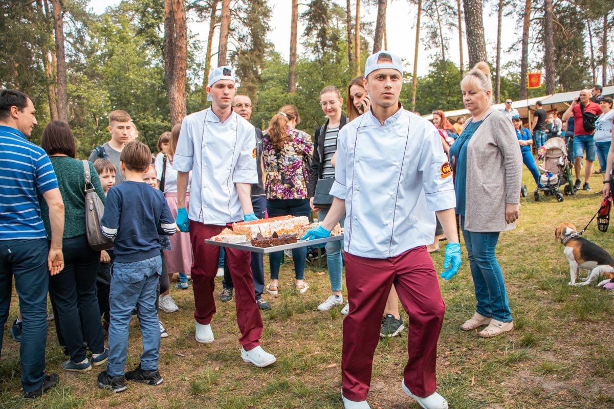 Данное событие проходило в парке Партизанской славы