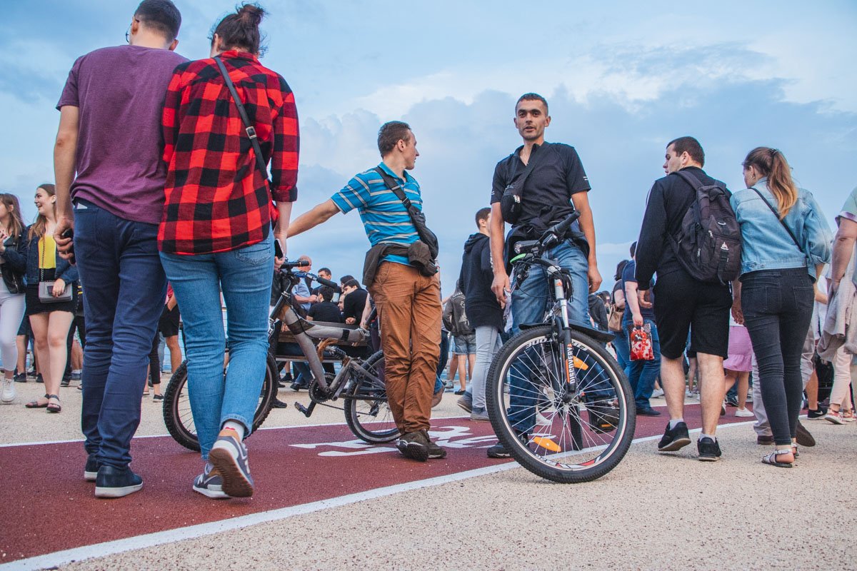 Для велосипедистов новый объект - раздолье Для велосипедистов новый объект - раздолье