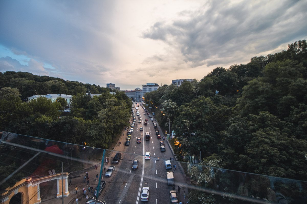Прекрасный вид с нового моста Прекрасный вид с нового моста