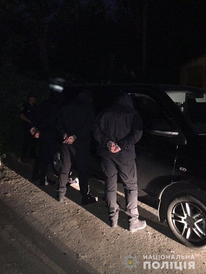 Задержанные злоумышленники