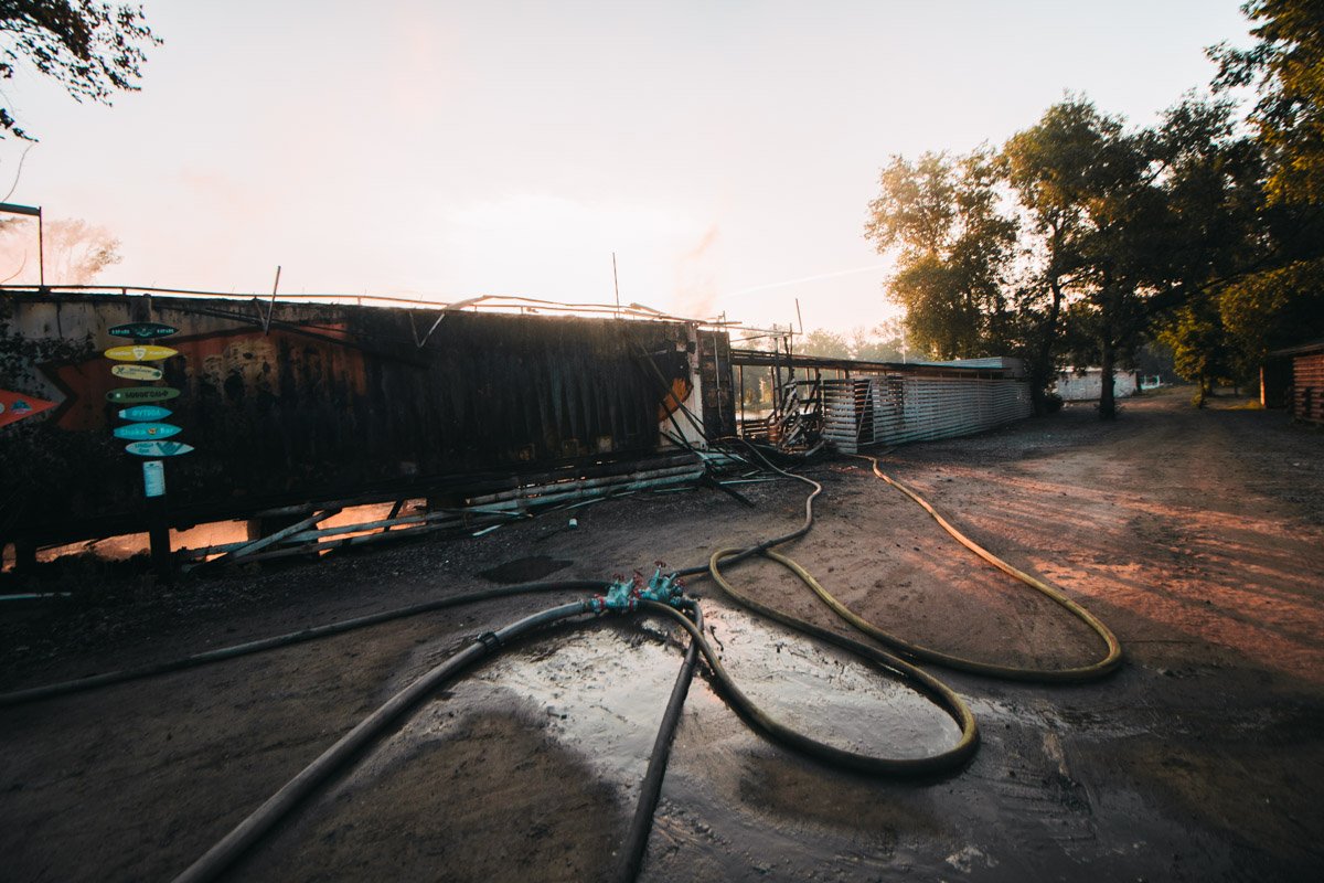 Детали и причины возникновения пожара установит следствие