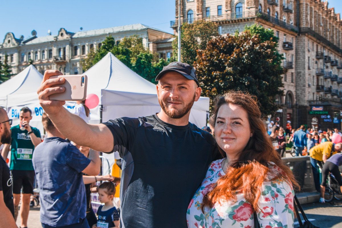 Наш фотограф запечатлел счастливых и радостных участников пробега