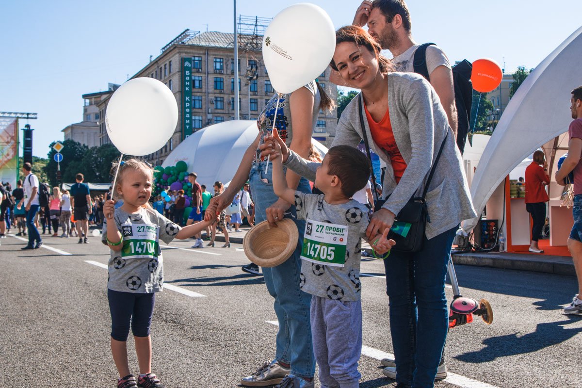 На событие приходили целыми семьями