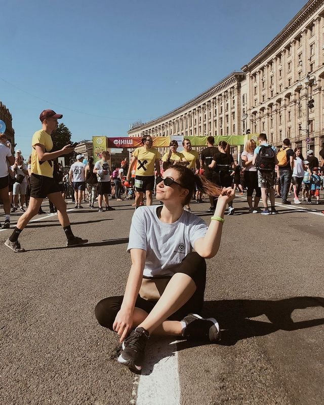 Редактора Информатора не могли пропустить Пробег. Фото: @al_malinovna