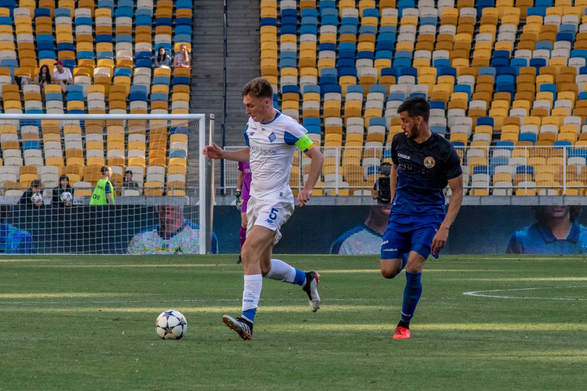 На второй тайм вышел капитан Сидорчук