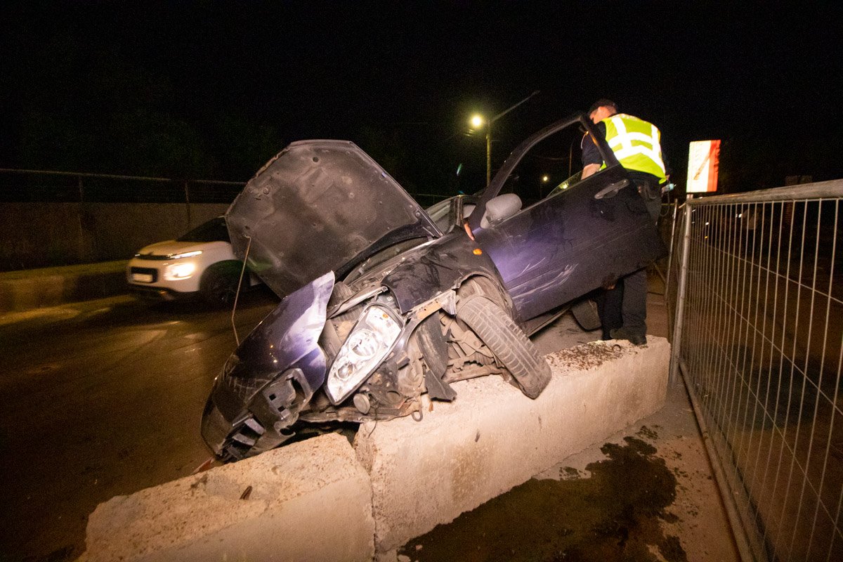 К счастью авария обошлась без пострадавших 