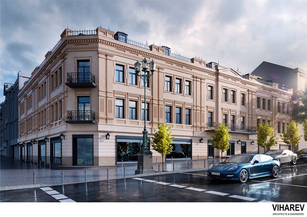 Внешний вид здание будет схож с первоначальным проектом