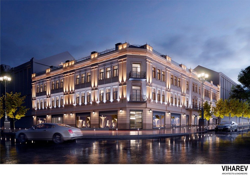 Здание получит стеклянную крышу с ресторанами и смотровой площадкой