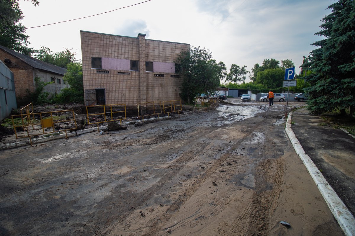 Авария произошла во время гидравлических испытаний 