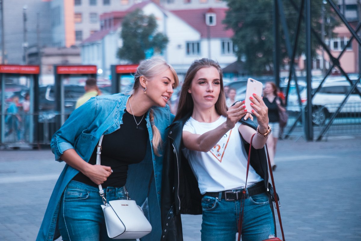 Куда же без селфи?