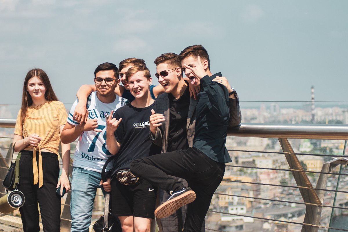 Смотри, какие позеры 