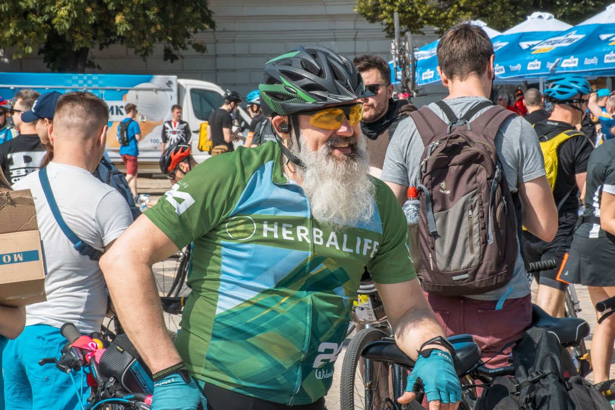 Участники пропагандировали здоровый образ жизни